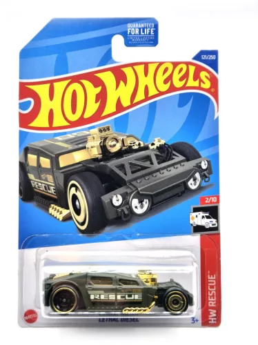 Hot Wheels Lethal Diesel - HW Rescue 2/10 - 121/250 - дълга карта