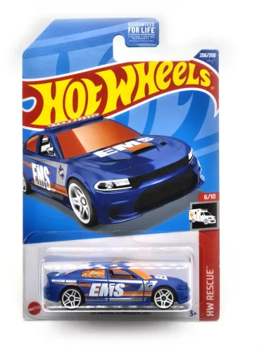 Hot Wheels Dodge Charger SRT (2015) - HW Rescue 6/10 - 206/250 - дълга карта