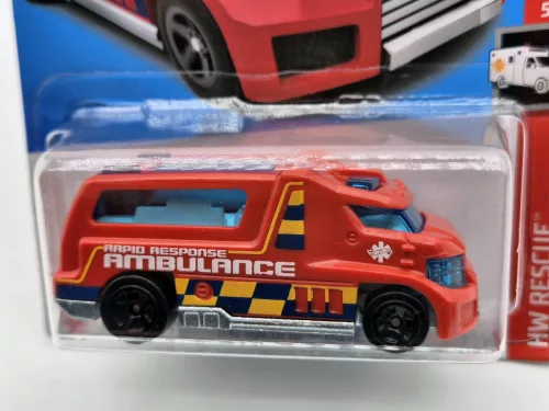 Hot Wheels Rapid Response - HW Rescue 5/10 - 205/250 - дълга картичка