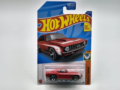 Hot Wheels Copo Camaro (1969) - Muscle Mania 2/10 - 193/250 - дълга картичка