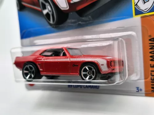 Hot Wheels Copo Camaro (1969) - Muscle Mania 2/10 - 193/250 - дълга картичка