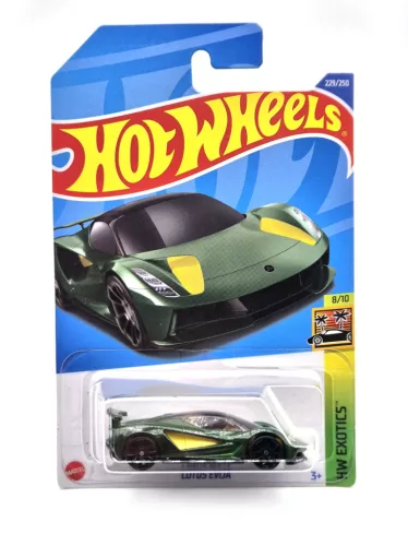 Hot Wheels Lotus Evija - HW Exotics 8/10 - 229/250 - дълга картичка