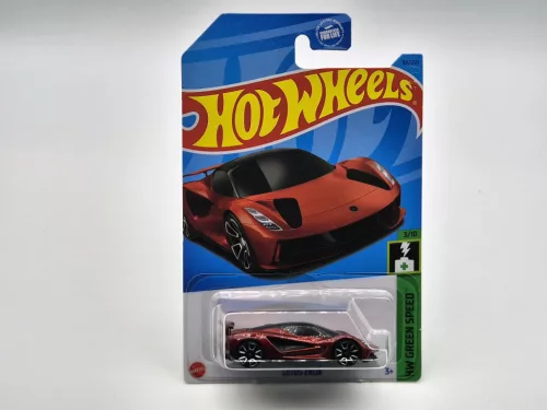 Hot Wheels Lotus Evija - HW Green Speed 3/10 - 84/250 - дълга картичка