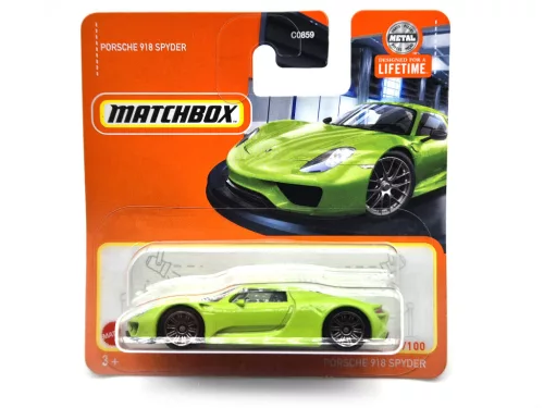 Porsche 918 Spyder - 45/100 - блистер - Matchbox - 1:64
