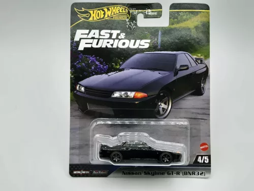 Hot Wheels Premium Fast and Furious - Fast & Furious 4/5 - Nissan Skyline GT-R (BNR32)