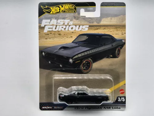 Hot Wheels Premium Fast and Furious - Fast & Furious 3/5 - Plymouth AAR Cuda (1970)
