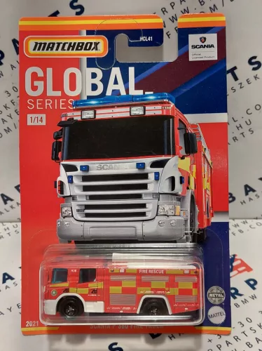 Matchbox Global Series - Scania P 360 Fire Truck пожарна кола