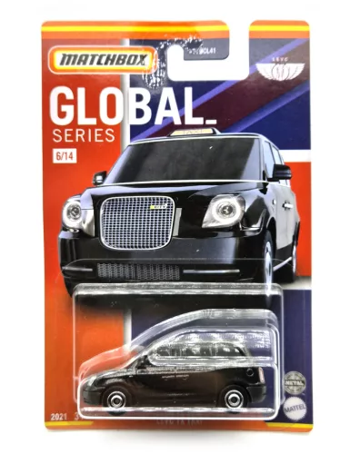 Matchbox Global Series - LEVC TX Лондонско Такси