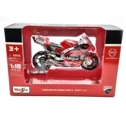   MotoGP - Ducati Desmomedici GP22 #63 (2022) мотор - Francesco Bagnaia - Maisto - 1:18