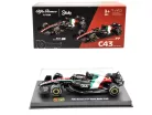 Alfa Romeo C43 F1 #77 (2023) - Monza Italy GP - Valtteri Bottas - С ПИЛОТ - Bburago - 1:43
