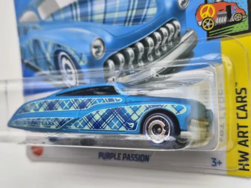 Hot Wheels Purple Passion - HW Art Cars 7/10 - 151/250 - Treasure Hunt - TH - Hot Wheels - 1:64
