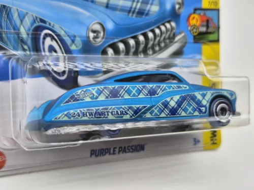 Hot Wheels Purple Passion - HW Art Cars 7/10 - 151/250 - Treasure Hunt - TH - Hot Wheels - 1:64