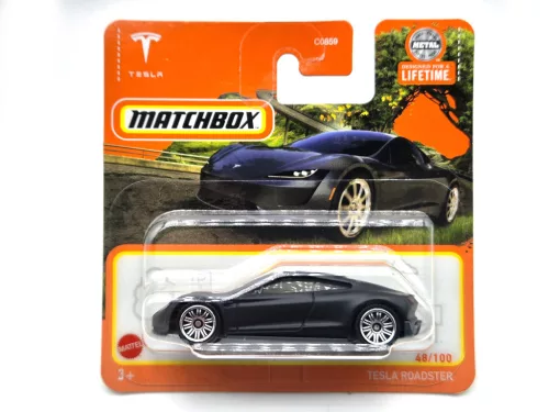 Tesla Roadster - 48/100 - блистер - Matchbox - 1:64