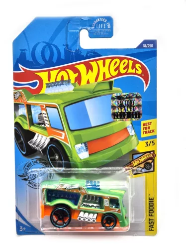Hot Wheels Chill Mill - Fast Foodie 3/5 - 18/250 - дълга карта - Hot Wheels - 1:64