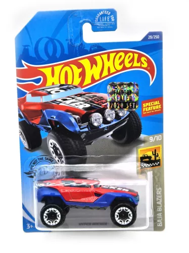 Hot Wheels Hyper Rocker - Baja Blazers 9/10 - 29/250 - дълга карта - Hot Wheels - 1:64