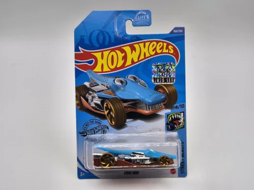 Hot Wheels Croc Rod (мед/синьо) - Street Beasts 4/10 - 160/250 - дълга карта - Hot Wheels - 1:64