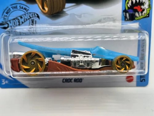 Hot Wheels Croc Rod (мед/синьо) - Street Beasts 4/10 - 160/250 - дълга карта - Hot Wheels - 1:64