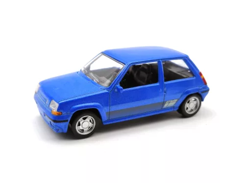 Renault R5 Supercinq GT Turbo Ph II (1988) - син - Norev - 1:43