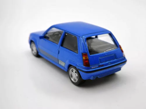 Renault R5 Supercinq GT Turbo Ph II (1988) - син - Norev - 1:43