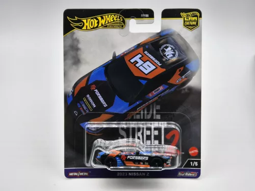 Hot Wheels Premium - Car Culture Slide Street 2 - Nissan Z (2023) - Chris "The Force" Forsberg drift - Hot Wheels - 1:64
