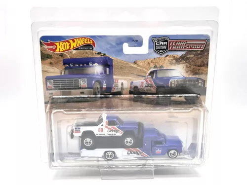 1:64 мащабен Hot Wheels Team Transport блистер картон протектор - 1:64