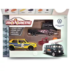   Volkswagen VW комплект - VW Golf 1 MK1 - VW T1 transporter - Majorette - 1:64