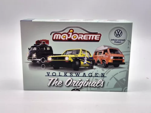 Volkswagen VW комплект - VW Golf 1 MK1 - VW T1 transporter - Majorette - 1:64