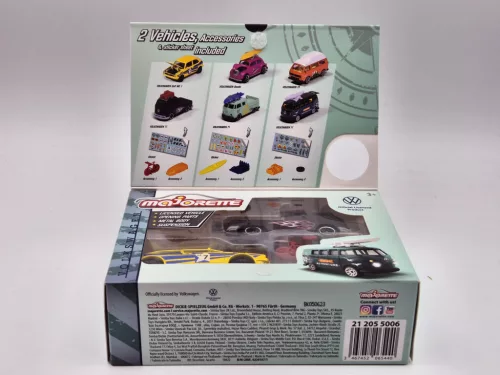Volkswagen VW комплект - VW Golf 1 MK1 - VW T1 transporter - Majorette - 1:64