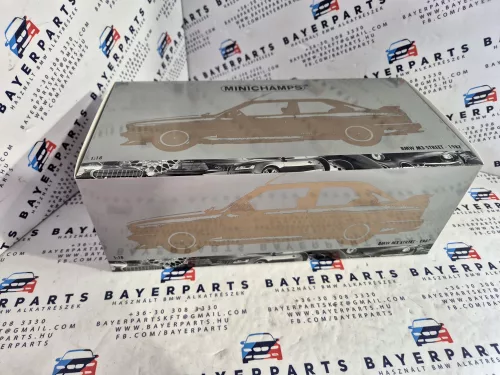 BMW E30 M3 (1987) - бял - Minichamps - 1:18