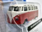 Volkswagen VW T1 transporter Samba Minibus - червен - Burago - 1:64