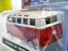 Volkswagen VW T1 transporter Samba Minibus - червен - Burago - 1:64