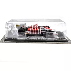   Toleman TG184 F1 #19 Portugal GP (1984) - Ayrton Senna - Edicola - 1:24