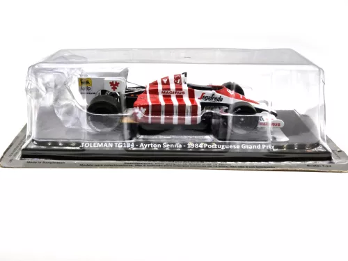 Toleman TG184 F1 #19 Portugal GP (1984) - Ayrton Senna - Edicola - 1:24