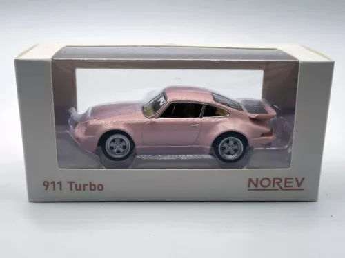 Porsche 911 930 3.0 Turbo Coupe - розов - Norev - 1:43