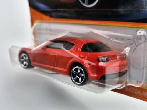 Mazda RX-8 (2004) - 2024 49/100 - дълга картичка - Matchbox - 1:64