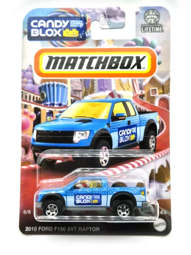 Matchbox Candy - Ford F150 SVT Raptor (2010) - 6/6 - дълга картичка - Matchbox - 1:64