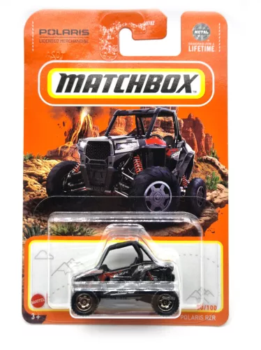 Polaris RZR - 2024 80/100 - дълга картичка - Matchbox - 1:64