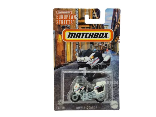 Matchbox European Streets - BMW R1200RT-P - блистер - Matchbox - 1:64