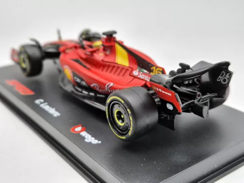 Ferrari SF-23 Team Scuderia F1 #16 (2023) - Monza - Charles Leclerc - С ПИЛОТ - Bburago - 1:43