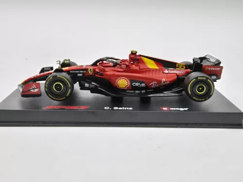 Ferrari SF-23 Team Scuderia F1 #55 (2023) - Monza - Carlos Sainz - С ПИЛОТ - Bburago - 1:43