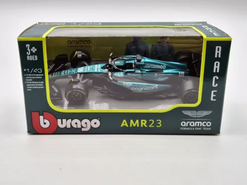 Aston Martin AMR23 F1 #18 (2023) - Lance Stroll - Bburago - 1:43
