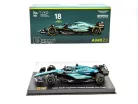 Aston Martin AMR23 F1 #18 (2023) - Lance Stroll - С ПИЛОТ - Bburago - 1:43