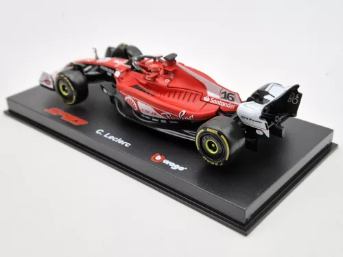 Ferrari SF-23 Team Scuderia F1 #16 (2023) - Las Vegas - Charles Leclerc - С ПИЛОТ - Bburago - 1:43