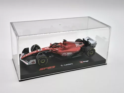 Ferrari SF-23 Team Scuderia F1 #16 (2023) - Las Vegas - Charles Leclerc - С ПИЛОТ - Bburago - 1:43