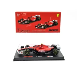   Ferrari SF-23 Team Scuderia F1 #55 (2023) - Las Vegas - Carlos Sainz - С ПИЛОТ - Bburago - 1:43