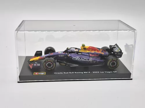 Red Bull RB19 F1 #11 (2023) - Las Vegas - Sergio Perez - С ПИЛОТ - Bburago - 1:43