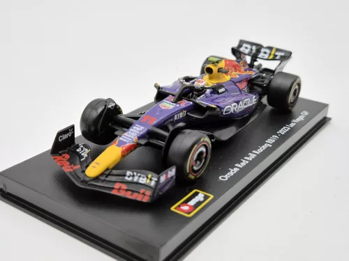 Red Bull RB19 F1 #11 (2023) - Las Vegas - Sergio Perez - С ПИЛОТ - Bburago - 1:43