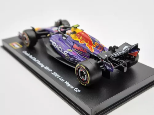 Red Bull RB19 F1 #11 (2023) - Las Vegas - Sergio Perez - С ПИЛОТ - Bburago - 1:43