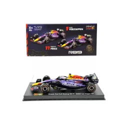   Red Bull RB19 F1 #1 (2023) - Las Vegas - Max Verstappen - С ПИЛОТ - Bburago - 1:43