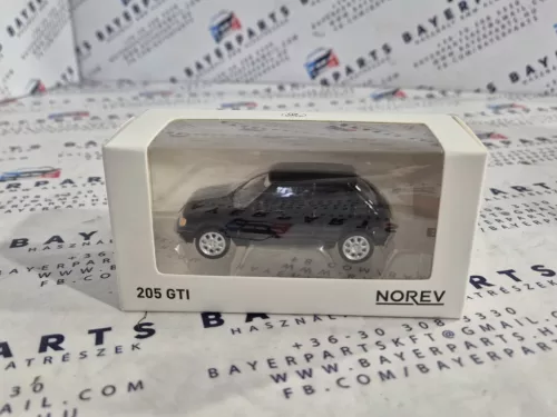 Peugeot 205 GTI 1.9 (1988) - черен - Norev - 1:54